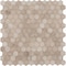 Ackland Tivoli Sand Honeycomb 12 in. x 12 in. Mixed Marble Mosaic Floor and Wall Tile, 10PK AKM-S-TISA2X2HCH-CA - alternate 1